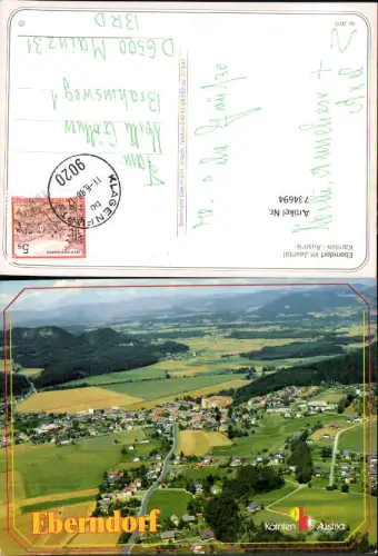 734694 Luftbild Eberndorf im Jauntal Totale