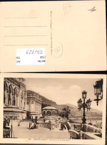 734728 Monaco Monte-Carlo Le Casino et les Terrasses