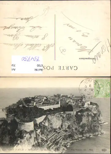 734730 Monaco Monte-Carlo Le Rocher