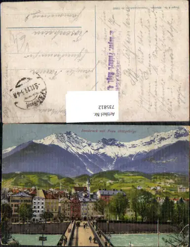 735812 Innsbruck mit Frau Hittgebirge pub Purger Co 13987