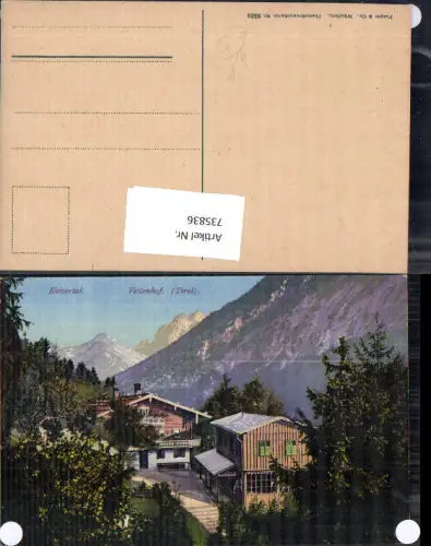 735836 Ebbs Kaisertal Veitenhof Tirol pub Purger Co 8524