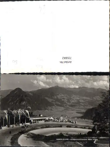 735842 Foto AK Kanzelkehre Achenseestraße b. Wiesing Schwaz