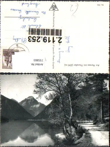 735883 Am Plansee mit Thaneller b. Heiterwang Breitenwang