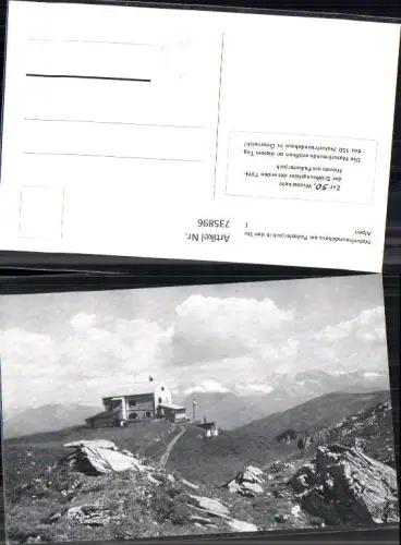 735896 Naturfreundehaus Padasterjoch Padasterjochhaus Telfes im Stubai