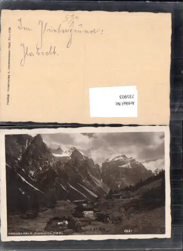 735903 Herzebenalm Pinnistal Tirol Neustift im Stubaital
