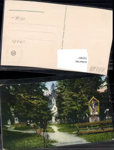 735907 Innsbruck Tummelplatz Kirche Kreuz Friedhof