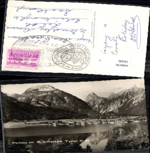 735930 Foto AK Pertisau a. Achensee Ansicht