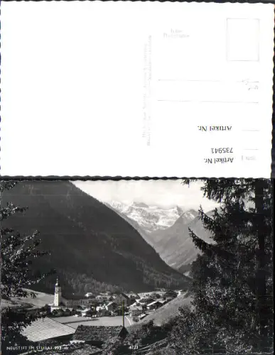 735941 Foto AK Neustift im Stubai Ansicht mit Kirche