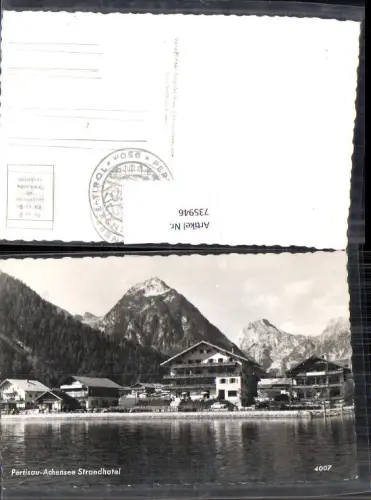 735946 Foto AK Pertisau a. Achensee Strandhotel Ufer