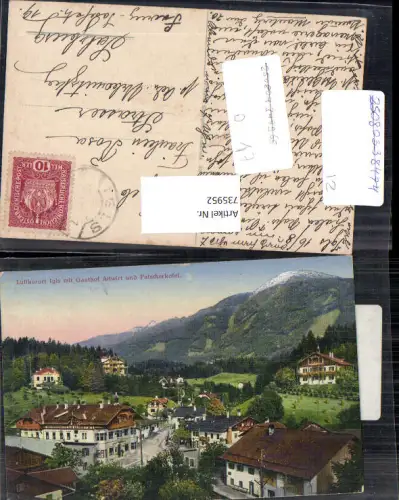 735952 Igls Innsbruck mit Gasthof Altwirt u. Patscherkofel