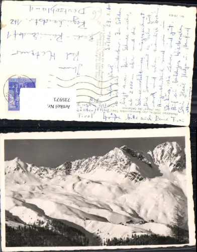 735971 Hochsölden Sölden im Winter Tirol Ötztal