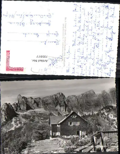 735977 Foto AK Maurach Eben a. Achensee Erfurter-Hütte mit Dalfazer Kamm