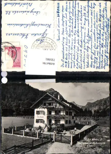 735981 Foto AK Pertisau a. Achensee Villa Niedrist pub Angerer 5241