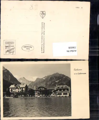 736028 Foto AK Pertisau a. Achensee