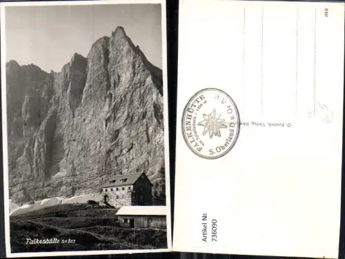 736090 Foto AK Falkenhütte Hinterriß