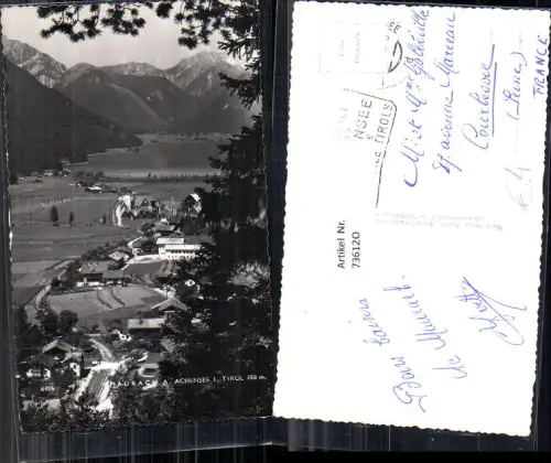 736120 Foto AK Maurach Eben a. Achensee Tirol