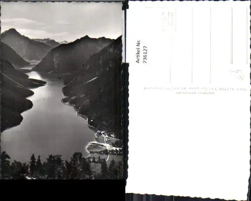 736127 Foto AK Plansee b. Reutte Tirol
