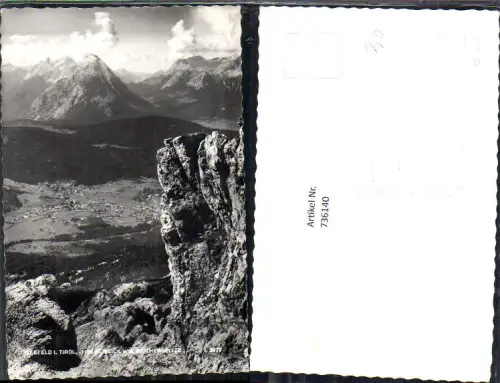 736140 Foto AK Seefeld in Tirol Blick v. d. Reitherspitze