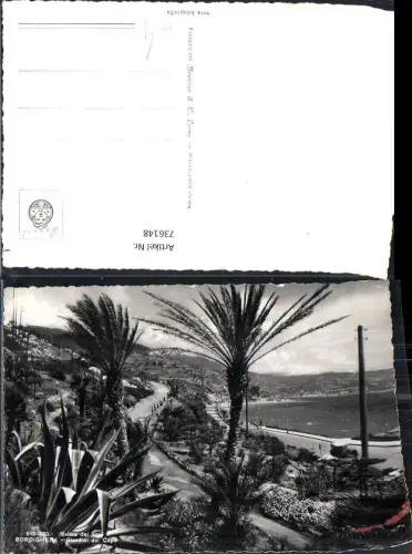 736148 Riviera dei Fiori Bordighera Giardini del Capo Palmen Italy