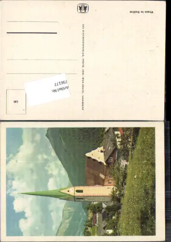 736177 Partie bei Virgen in Osttirol Kirche Bez. Lienz