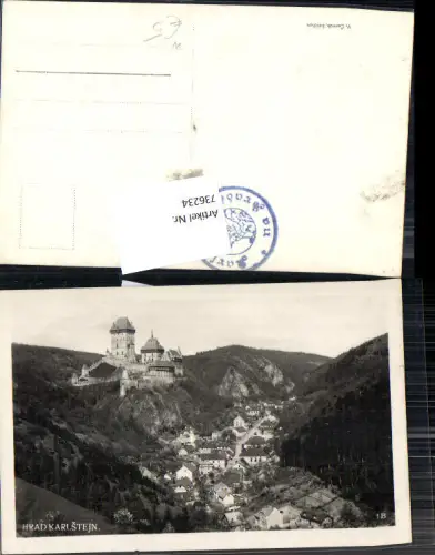 736234 Burg Karlstein Karlstejn b. Prag Praha