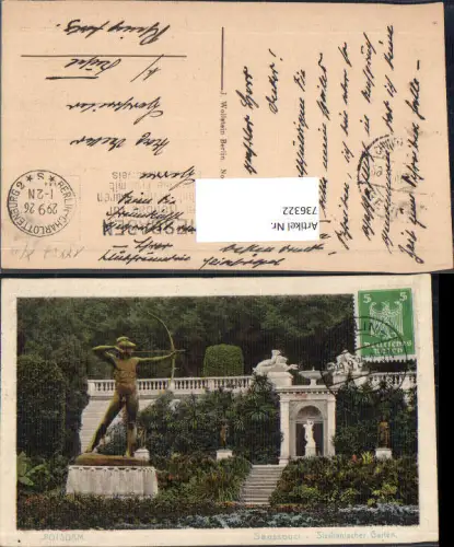 736322 Potsdam Sanssouci Sizilianischer Garten