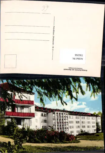 736356 Ottobeuren Bannwald Kurheim