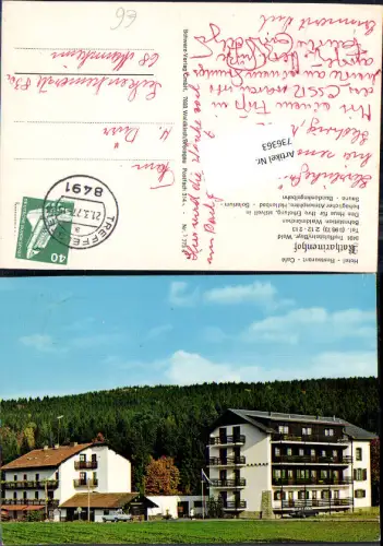 736363 Treffelstein Bayerischer Wald Katharinenhof Tiefenbach LK Cham