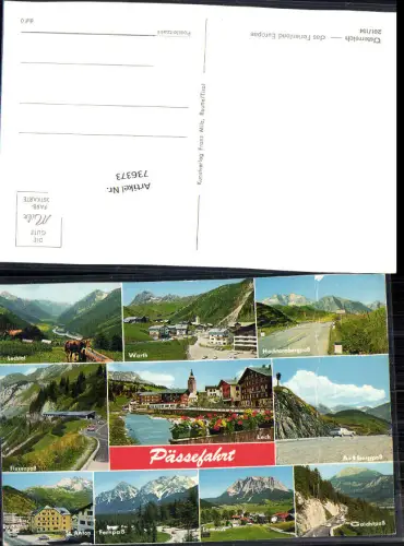 736373 Gaichtpaß Warth Lechtal Reutte Flexenpaß Fernpaß Tirol Nassereith