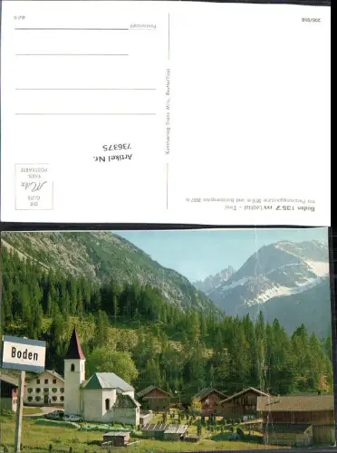 736375 Boden bei Reutte Namlos Tirol Lechtal
