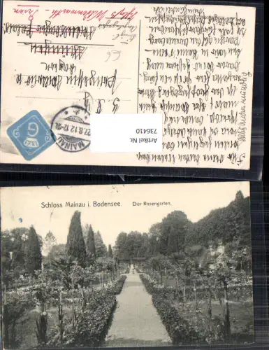 736410 Schloss Mainau am Bodensee Der Rosengarten