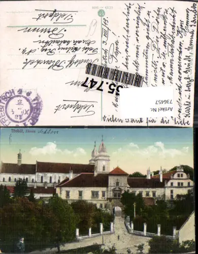 736457 Trebic Zamek Schloss Czech Republic