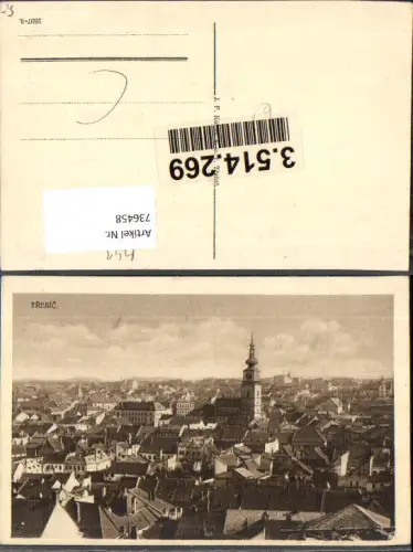 736458 Trebic Ansicht Czech Republic