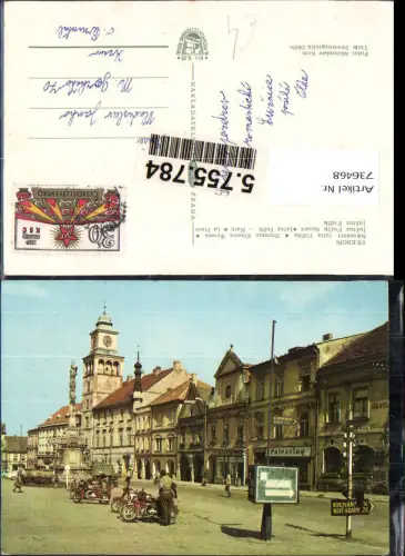 736468 Trebon Namesti Julia Fucika Motorrad Czech Republic