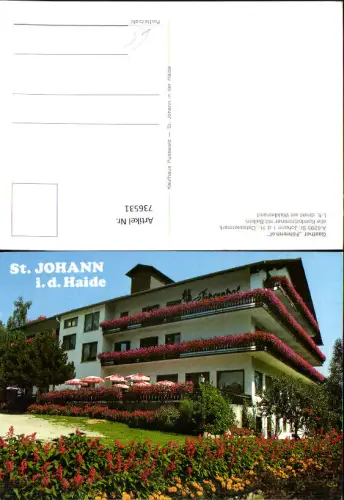 736531 St Johann i. d. Haide Gasthof Föhrenhof