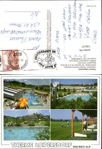 736537 Mehrbild AK Therme Loipersdorf Schwimmbad Golf