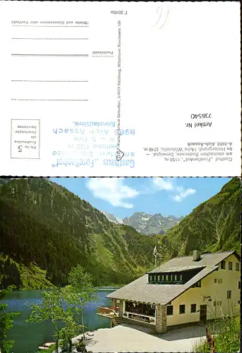 736540 Aich-Assach Gasthof Forellenhof mit Hohe Wildstelle i. Hintergrund
