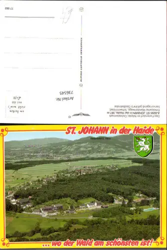 736545 Fliegeraufnahme St Johann i. d. Haide pub Alpine Luftbild 77082