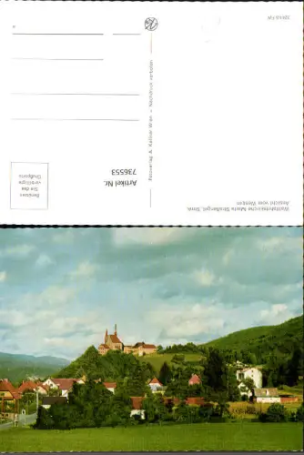 736553 Wallfahrtskirche Maria Straßengel Ansicht vom Westen