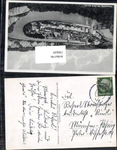 736620 Stempel Töging am Inn n. München Pasing Obermezing