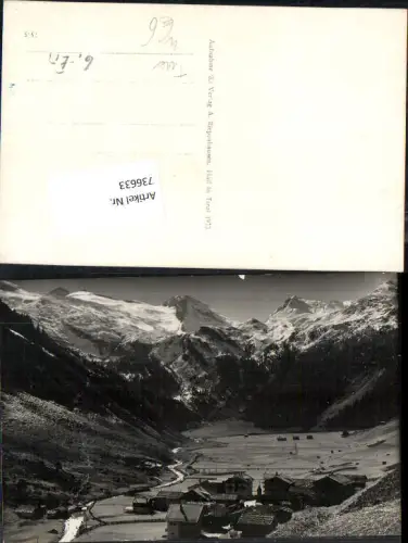 736633 Foto-AK Tux Hintertux Zillertal Tirol