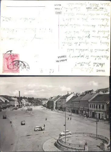 736654 Trebic Trebitsch Hauptplatz Mähren