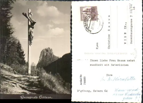 736683 Ortisei St. Ulrich Gröden Trentino Dolomiten Sassolungo Val Gardena Kreuz Südtirol
