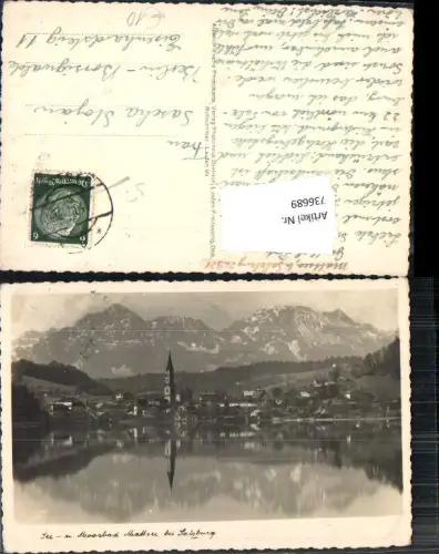 736689 Mattsee bei Salzburg 1940 gel Berlin Borsigwalde Reinickendorf