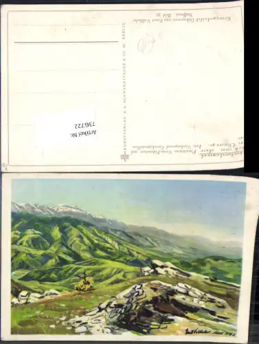 736722 Künstler AK Ernst Vollbehr Südfront Griechenland Veria Griechenland Mazedonien
