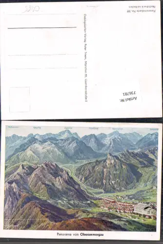 736781 Künstler AK F. Reinhard Oberammergau Graswang Ettal Linderhof