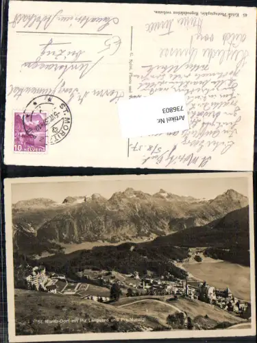 736803 St. Moritz-Dorf im Engadin Graubünden Piz Languard