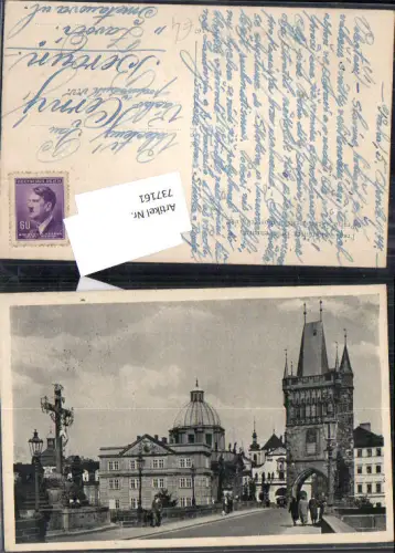 737161 Prag Praha Brückenturm Kleinseite