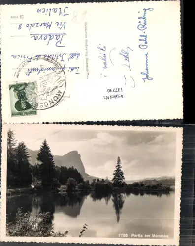 737238 tolle Foto-AK Partie am Mondsee pub Bährendt 1756