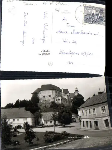 737310 tolle Foto-AK Albrechtsberg an der großen Krems Kaufhaus